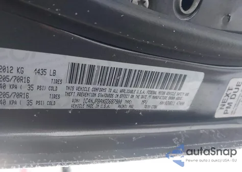 2016 Jeep Patriot Sport from USA, damaged, VIN 1C4NJPBAXGD687900